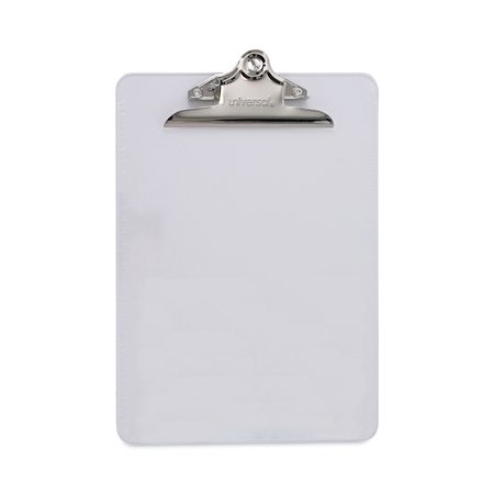 Universal Buterfly Clip Clipboard, Clear UNV40308